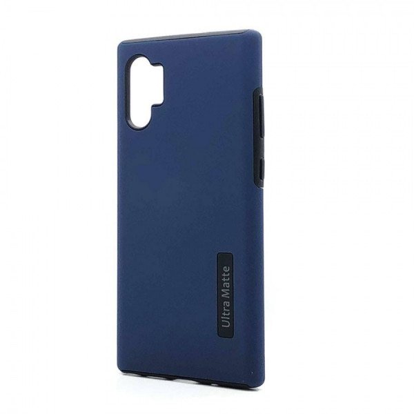 Wholesale Ultra Matte Armor Hybrid Case for Samsung Galaxy Note 10 (Navy Blue)