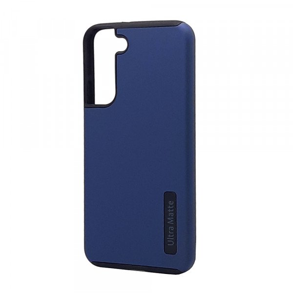 Wholesale Ultra Matte Armor Hybrid Case for Samsung Galaxy S23 5G (Navy Blue)