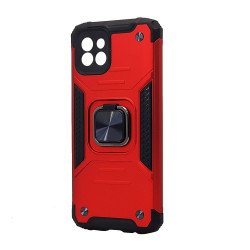 Armor Hybrid Double Layer Rotating Square Ring Holder Kickstand Magnetic Car Mount Plate Armor Case for Samsung Galaxy A03 (Red) Armor Hybrid Double Layer Rotating Square Ring Holder Kickstand Magnetic Car Mount Plate Armor Case for Samsung Galaxy A03 (Red)