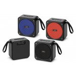 Wholesale Portable Cube Bluetooth Speaker with FM Radio, USB & Micro SD Playback - HQ Sound in Compact Design HF-F82 for Universal Cell Phone And Bluetooth Device (Black)