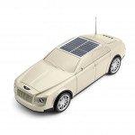 Wholesale Luxury Car Design Portable Bluetooth Speaker - Solar Powered, Full-Featured Audio Experience F98 for Universal Cell Phone And Bluetooth Device (Gold)