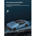 Wholesale Luxury Sports Car Design Portable Bluetooth Speaker with Wireless Audio System for Outdoor Entertainment HFF121 for Universal Cell Phone And Bluetooth Device (Black)