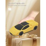 Wholesale Luxury Sports Car Design Portable Bluetooth Speaker with Wireless Audio System for Outdoor Entertainment HFF121 for Universal Cell Phone And Bluetooth Device (Black)