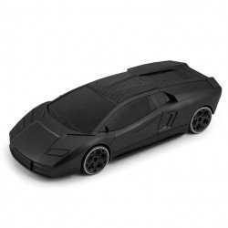 Luxury Sports Car Design Portable Bluetooth Speaker with Wireless Audio System for Outdoor Entertainment HFF121 for Universal Cell Phone And Bluetooth Device (Black)