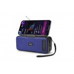 Wholesale Solar Charge Energy Outdoor Flash Light Portable Bluetooth Speaker HFU43 for Phone, Device, Music, USB (Blue)