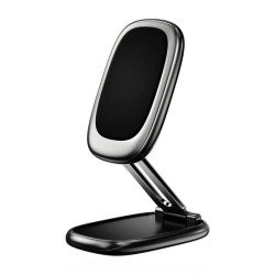 Magnetic Car Phone Stand with 360° Rotation and Adjustable Height for Dashboard (Black) Magnetic Car Phone Stand with 360° Rotation and Adjustable Height for Dashboard (Black)