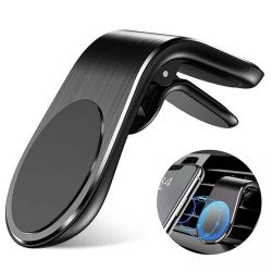 Magnetic Car Phone Holder with Anti-Shake Grip and Air Vent Clip – Secure Hands-Free Mount (Black) Magnetic Car Phone Holder with Anti-Shake Grip and Air Vent Clip – Secure Hands-Free Mount (Black)