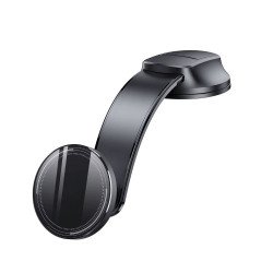 Flexible Magnetic Car Phone Mount with Suction Cup – Ultimate Stability (Black) Flexible Magnetic Car Phone Mount with Suction Cup – Ultimate Stability (Black)