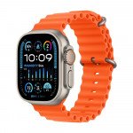 Premium Water Resistance Smart Watch Fitness Tracker with Health Monitoring - Sport Fitness Watch with 3 Straps HW9Ultra2 for iOS, Android (Orange)