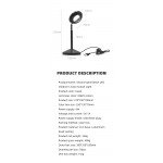 Wholesale UFO Shape Sunset Light Projector Lamp 360 Rotation 16 Colors Changing Fade Mode with USB Port and Remote Controller for Gaming Room, Bedside Table, Wall/Desk Mount (Black)