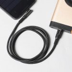 Wholesale USB C to iPhone Lighting Cable: Right Angle, Fast Charging, 90° Nylon Braided L-Shaped PD 20W for Universal iPhone and iPad Devices (Black)