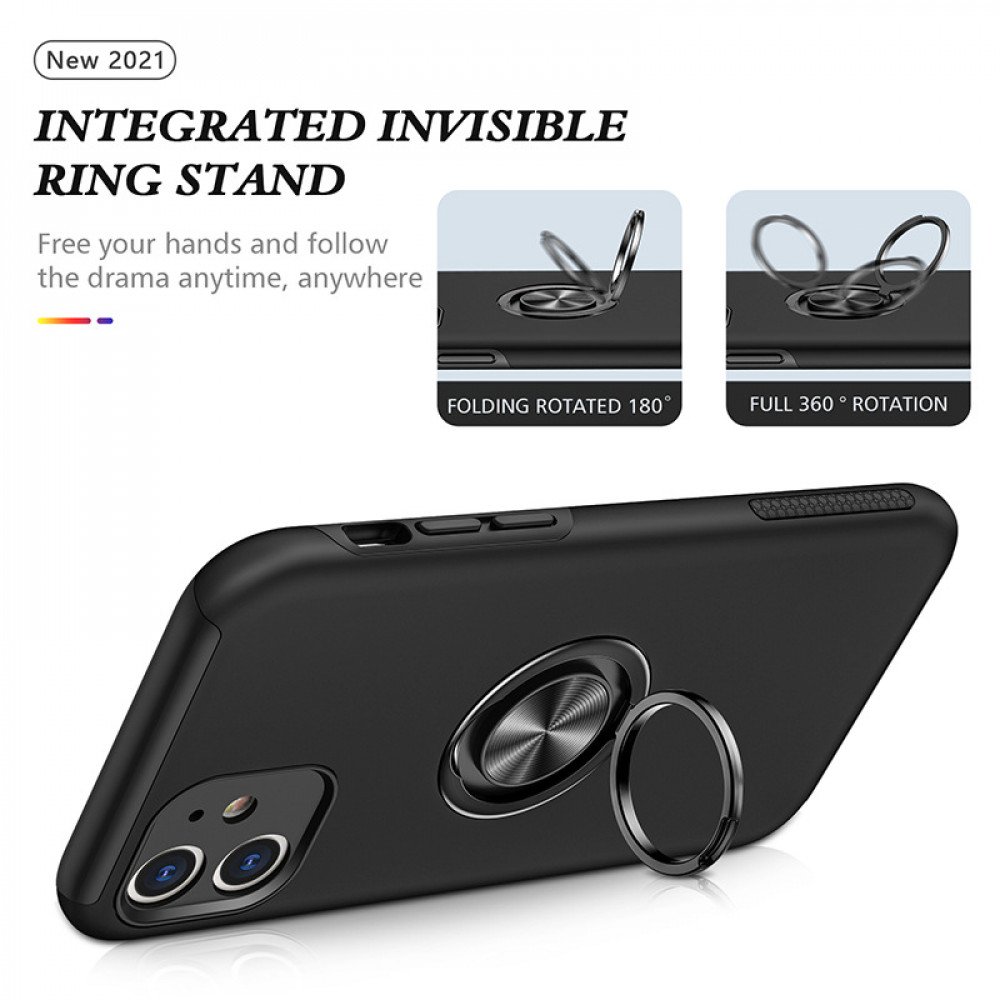 Wholesale Glossy Dual Layer Armor Hybrid Stand Metal Plate