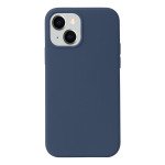Slim Pro Silicone Full Corner Protection Case for Apple iPhone 14 Plus [6.7] (Navy Blue)