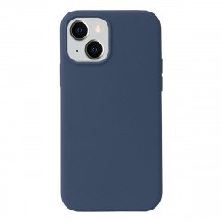 Slim Pro Silicone Full Corner Protection Case for iPhone 14 Plus [6.7] (Navy Blue)