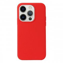 Slim Pro Silicone Full Corner Protection Case for iPhone 14 Pro [6.1] (Red)