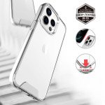 Wholesale Transparent Design Slim Shockproof Bumper Protection Cover Case for iPhone 14 Pro Max [6.7] (Clear)