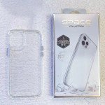 Wholesale Transparent Design Slim Shockproof Bumper Protection Cover Case for iPhone 14 Pro Max [6.7] (Clear)