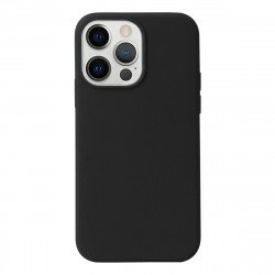Slim Pro Silicone Full Corner Protection Case for iPhone 14 Pro Max [6.7] (Black)