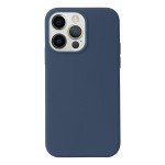 Slim Pro Silicone Full Corner Protection Case for Apple iPhone 14 Pro Max [6.7] (Navy Blue)