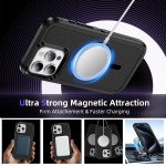 Wholesale Heavy Duty Rugged Guardian Defender Armor Protection Magsafe Case for Apple iPhone 15 Pro Max (Hot Pink)
