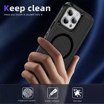 Wholesale Heavy Duty Rugged Guardian Defender Armor Protection Magsafe Case for Apple iPhone 15 Pro Max (Hot Pink)
