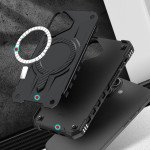 Wholesale Full Body Super MagSafe Military Grade Protection Heavy Duty Shockproof Case for Apple iPhone 16 Plus (Silver)