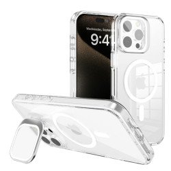 Clear Magnetic Case with Camera Protection Kickstand Military-Grade Drop Protection for Apple iPhone 16 Plus (Clear) Clear Magnetic Case with Camera Protection Kickstand Military-Grade Drop Protection for Apple iPhone 16 Plus (Clear)