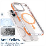 Wholesale Crystal Clear Magnetic MagSafe Kickstand Case with Camera Lens Protection for iPhone 16 Pro Max (Blue)