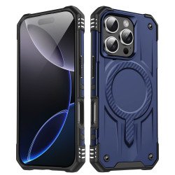 Full Body Super MagSafe Military Grade Protection Heavy Duty Shockproof Case for Apple iPhone 16 Pro (Navy Blue) Full Body Super MagSafe Military Grade Protection Heavy Duty Shockproof Case for Apple iPhone 16 Pro (Navy Blue)