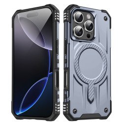 Full Body Super MagSafe Military Grade Protection Heavy Duty Shockproof Case for Apple iPhone 16 Pro (Silver) Full Body Super MagSafe Military Grade Protection Heavy Duty Shockproof Case for Apple iPhone 16 Pro (Silver)