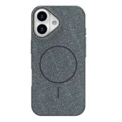 Premium Fabric Strong Protection MagSafe Phone Case with Slip-Resistant Comfort Grip for Apple iPhone 17 (Black)