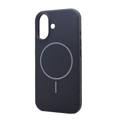 Magnetic MagSafe-Compatible Silicone Phone Case with Shockproof, Anti-Scratch Protection for Apple iPhone 17 (Black) Magnetic MagSafe-Compatible Silicone Phone Case with Shockproof, Anti-Scratch Protection for Apple iPhone 17 (Black)