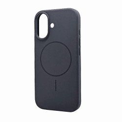 Magnetic MagSafe-Compatible Silicone Phone Case with Shockproof, Anti-Scratch Protection for Apple iPhone 17 (Gray)