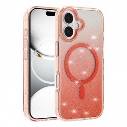 Shiny Gradient Transparent Phone Case with Clear Protective Design for Eye-Catching Style for Apple iPhone 17 (Pink) Shiny Gradient Transparent Phone Case with Clear Protective Design for Eye-Catching Style for Apple iPhone 17 (Pink)