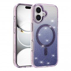 Shiny Gradient Transparent Phone Case with Clear Protective Design for Eye-Catching Style for Apple iPhone 17 (Purple) Shiny Gradient Transparent Phone Case with Clear Protective Design for Eye-Catching Style for Apple iPhone 17 (Purple)