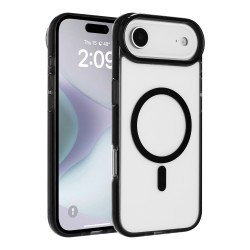Clear Shockproof Anti-Scratch Protection Magsafe Compatible Phone Case for Apple iPhone 17 Air (Black) Clear Shockproof Anti-Scratch Protection Magsafe Compatible Phone Case for Apple iPhone 17 Air (Black)