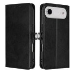 Wholesale Wallet Phone Case with PU Leather, Card Holder Slot & Foldable Front Cover – Elegant Protection for Apple iPhone 17 Air (Black)