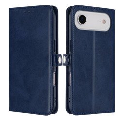 Wallet Phone Case with PU Leather, Card Holder Slot & Foldable Front Cover – Elegant Protection for Apple iPhone 17 Air (Blue) Wallet Phone Case with PU Leather, Card Holder Slot & Foldable Front Cover – Elegant Protection for Apple iPhone 17 Air (Blue)