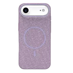 Premium Fabric Strong Protection MagSafe Phone Case with Slip-Resistant Comfort Grip for Apple iPhone 17 Air (Light Purple)