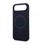 Magnetic MagSafe-Compatible Silicone Phone Case with Shockproof, Anti-Scratch Protection for Apple iPhone 17 Air (Black)