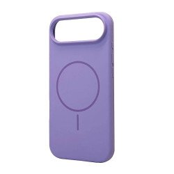 Magnetic MagSafe-Compatible Silicone Phone Case with Shockproof, Anti-Scratch Protection for Apple iPhone 17 Air (Purple)