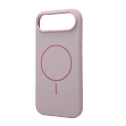 Magnetic MagSafe-Compatible Silicone Phone Case with Shockproof, Anti-Scratch Protection for Apple iPhone 17 Air (Rose Gold)