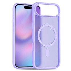 Clear Magnetic Magsafe TPU Phone Case for Apple iPhone 17 Air (Purple) Clear Magnetic Magsafe TPU Phone Case for Apple iPhone 17 Air (Purple)
