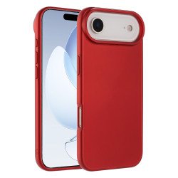 Glossy Shockproof Hard Phone Case Strong Anti-Scratch Protection for Apple iPhone 17 Air (Red) Glossy Shockproof Hard Phone Case Strong Anti-Scratch Protection for Apple iPhone 17 Air (Red)