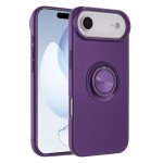 Wholesale Shockproof Kickstand Phone Case with Glossy Finish – Superior Protection & Built-In Ring for Apple iPhone 17 Air (Purple)