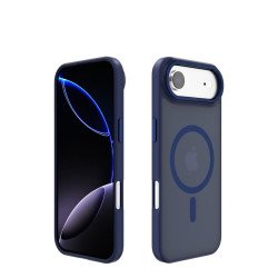 Magnetic Ring Phone Case with Camera Edge Protection – Magsafe Compatible & Durable Design for Apple iPhone 17 Air (Blue) Magnetic Ring Phone Case with Camera Edge Protection – Magsafe Compatible & Durable Design for Apple iPhone 17 Air (Blue)