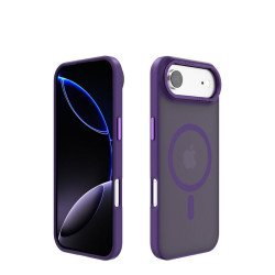Magnetic Ring Phone Case with Camera Edge Protection – Magsafe Compatible & Durable Design for Apple iPhone 17 Air (Purple) Magnetic Ring Phone Case with Camera Edge Protection – Magsafe Compatible & Durable Design for Apple iPhone 17 Air (Purple)