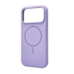 Magnetic MagSafe-Compatible Silicone Phone Case with Shockproof, Anti-Scratch Protection for Apple iPhone 17 Pro Max (Purple) Magnetic MagSafe-Compatible Silicone Phone Case with Shockproof, Anti-Scratch Protection for Apple iPhone 17 Pro Max (Purple)