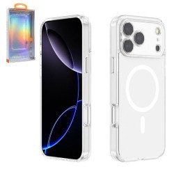 Magnetic MagSafe Full-Body Fashion Phone Case with Full Camera Lens Protection for Apple iPhone 17 Pro Max (White)