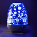 Wholesale Magic Touch Lamp 360 Surround Light and Sound Portable Bluetooth Speaker K2 for Phone, Device, Music, USB (Clear)